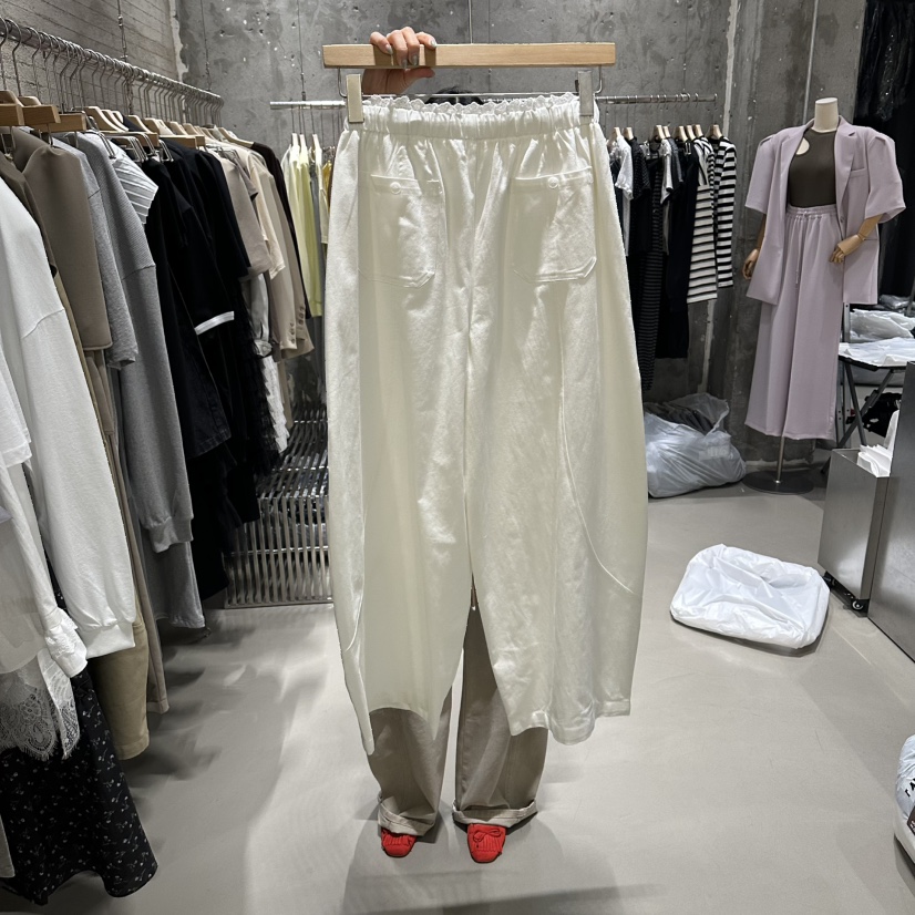 JUNI韓國代購女裝新品推薦休閑人氣熱賣26春夏時尚休閑褲my juni休閑褲