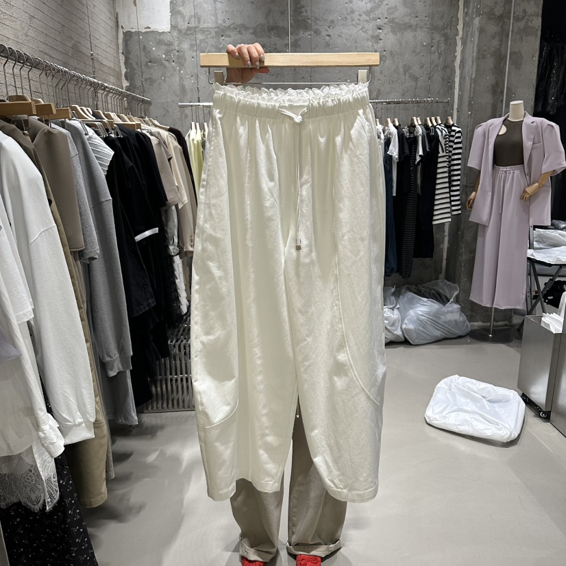 JUNI韓國代購女裝新品推薦休閑人氣熱賣26春夏時尚休閑褲my juni休閑褲圖色1