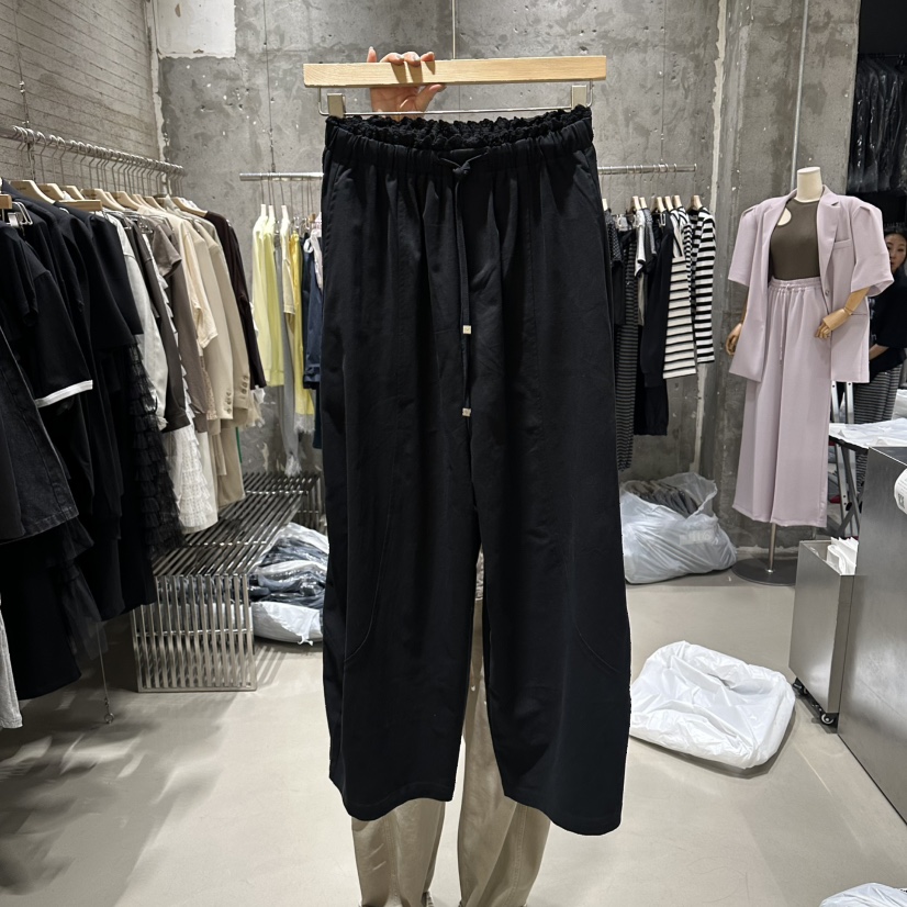 JUNI韓國代購女裝新品推薦休閑人氣熱賣26春夏時尚休閑褲my juni休閑褲圖色3