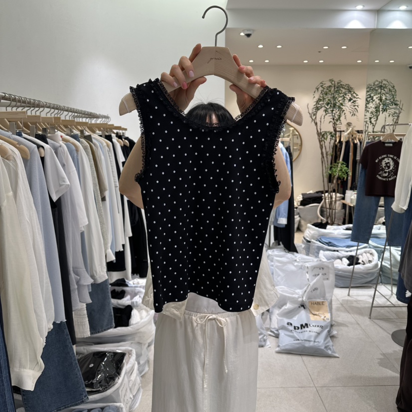 GRACIA韓國東大門代購女士新品職業推薦熱賣休閑吊帶背心GRACIA吊帶/背心圖色2