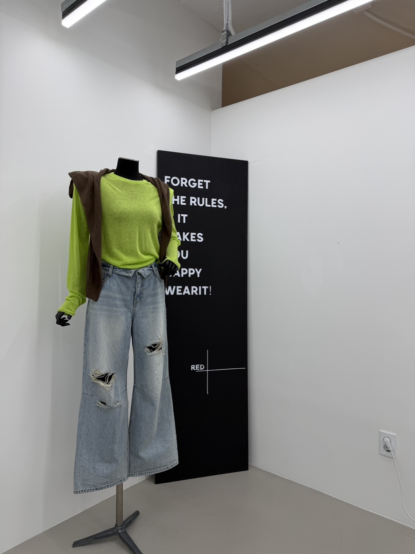 RED-A韓國直郵女士新款熱賣休閑26春夏人氣推薦時尚針織衫RED-A針織衫