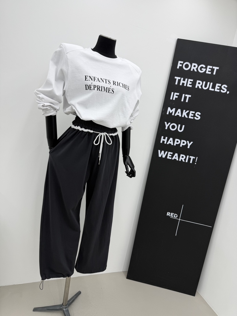 RED-A韓國直郵實拍女士新品人氣26春夏推薦職業熱賣休閑褲RED-A休閑褲