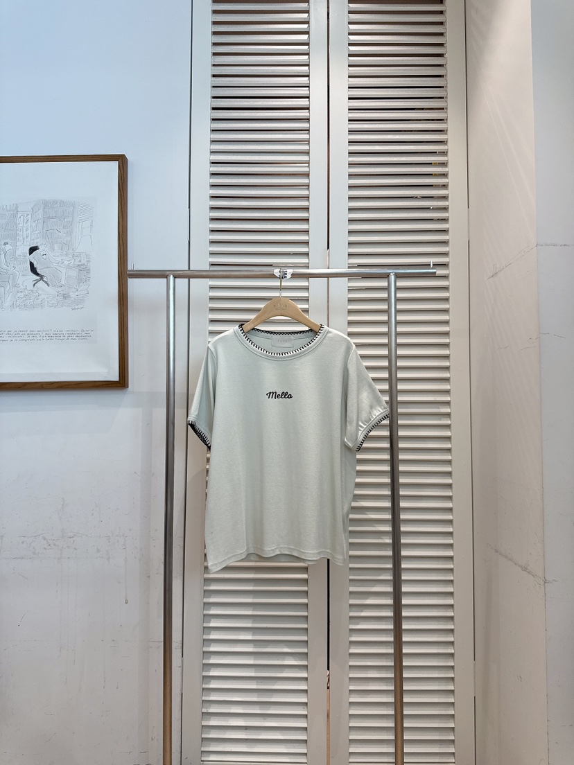 FAVE-L韓國直郵實拍女士新款熱賣時尚26春夏職業推薦T恤FAVE-LT恤圖色3