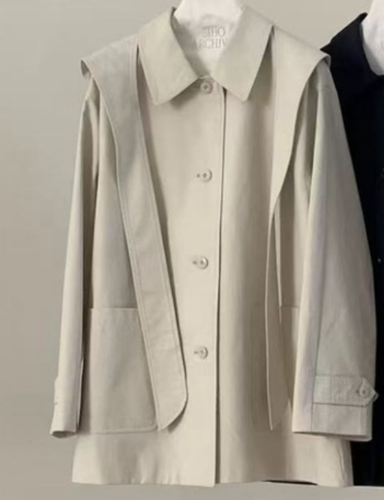 SIHO ARCHIVE韓國東大門直郵女士新款26春夏職業夾克紐扣SIHO ARCHIVE夾克圖色1