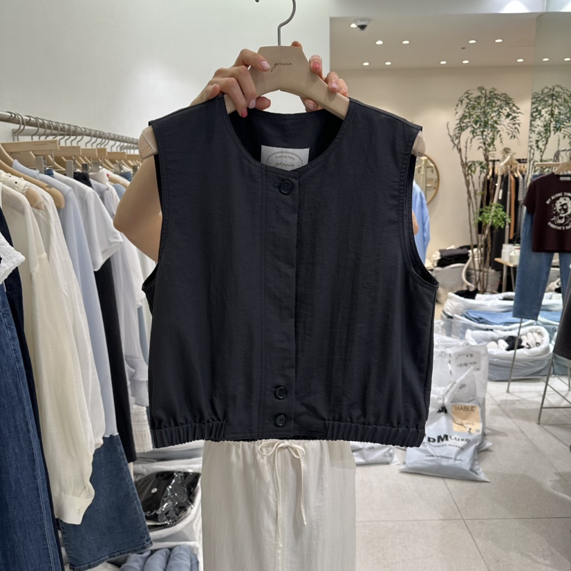 GRACIA韓國代購女士新款人氣推薦26春夏時尚馬甲不含內搭GRACIA馬甲圖色2