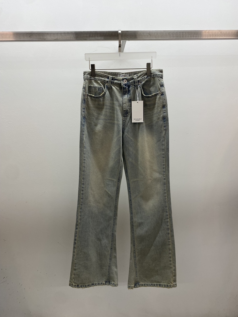 WEARABLE-L韓國東大門直郵女士新款職業推薦時尚熱賣牛仔褲WEARABLE牛仔褲圖色1