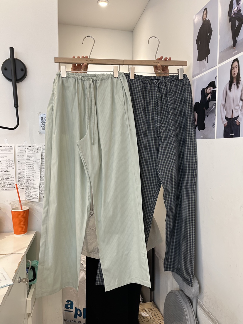 OUVIR韓國直郵實拍女士新款時尚人氣26春夏休閑休閑褲棉質O.V.R/OUVIR休閑褲