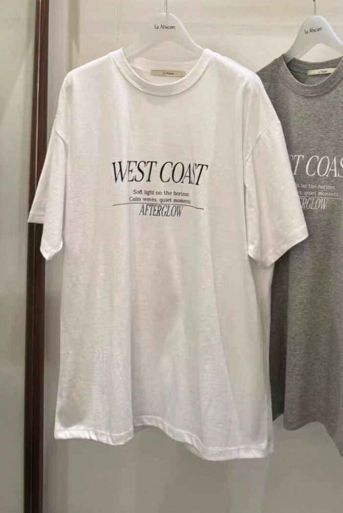 LE AHICON韓國直郵女裝新款休閑人氣職業時尚26春夏熱賣T恤Le AhiconT恤圖色1