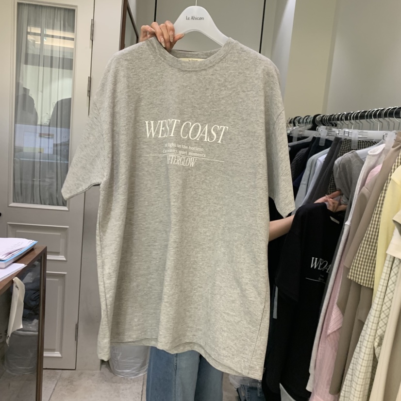 LE AHICON韓國直郵女裝新款休閑人氣職業時尚26春夏熱賣T恤Le AhiconT恤圖色3