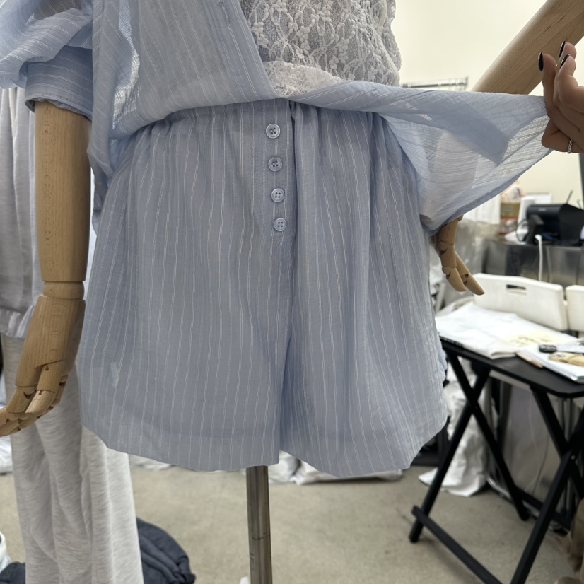 AMOEBA韓國東大門直郵女裝新品休閑時尚26春夏人氣熱賣短褲AMOEBA短褲圖色1