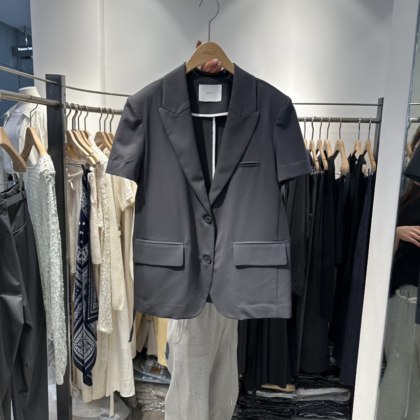 HABLE韓國直郵女裝新款時尚熱賣職業推薦人氣休閑26春夏夾克HABLE夾克圖色2