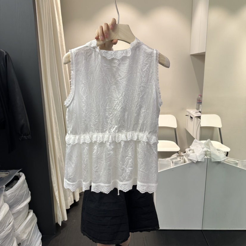 SALT BREAD韓國東大門代購女裝新款熱賣26春夏職業休閑馬甲SALT BREAD馬甲