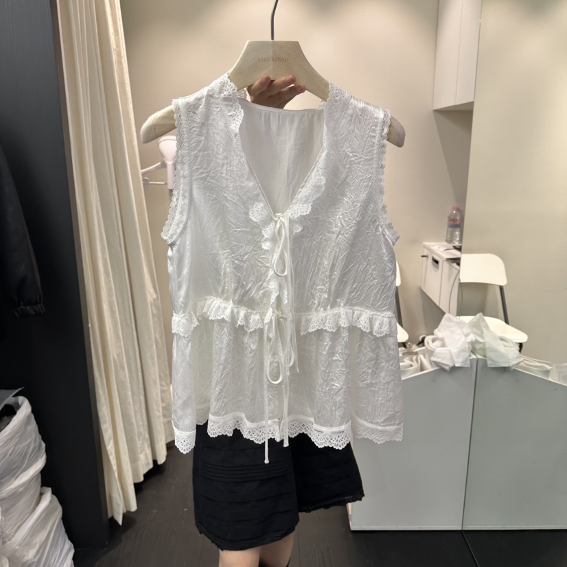 SALT BREAD韓國東大門代購女裝新款熱賣26春夏職業休閑馬甲SALT BREAD馬甲圖色1