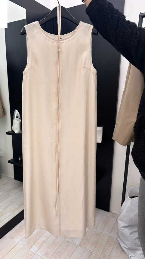 MOANI韓國東大門代購女士新品休閑26春夏連衣裙含腰繩多層MOANI連衣裙圖色3