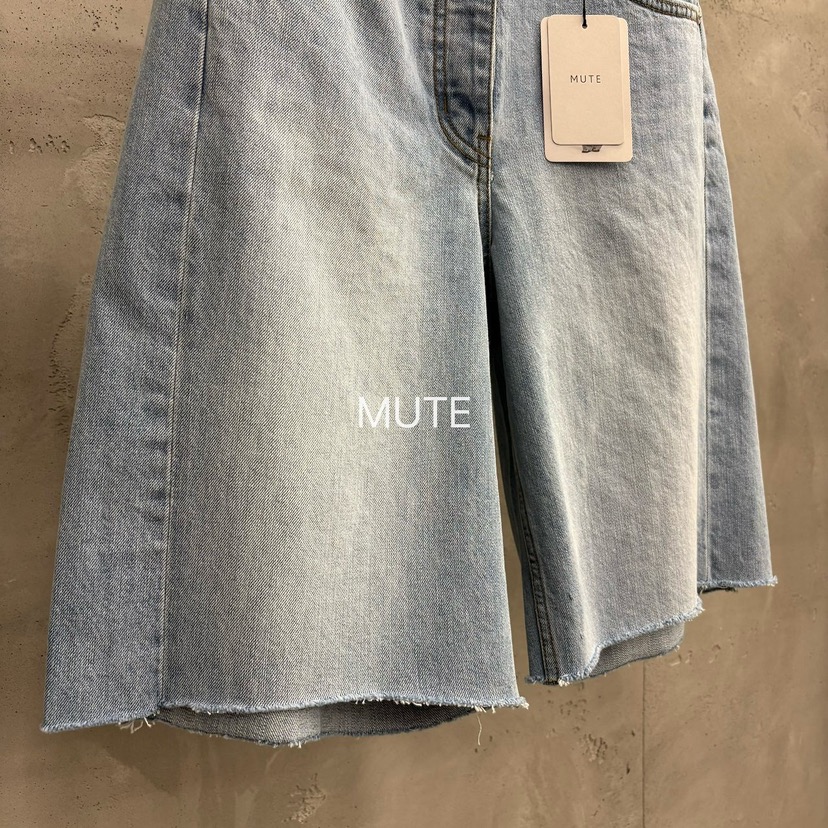 MUTE-P韓國代購女裝新款時尚人氣職業推薦熱賣休閑26春夏短褲MUTE短褲