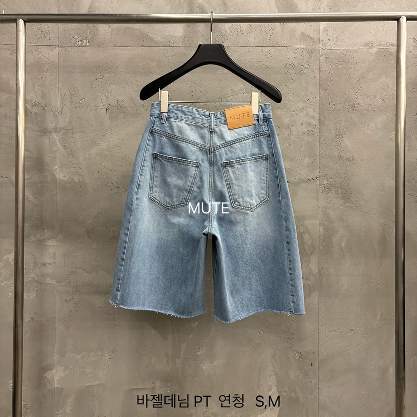 MUTE-P韓國代購女裝新款時尚人氣職業推薦熱賣休閑26春夏短褲MUTE短褲