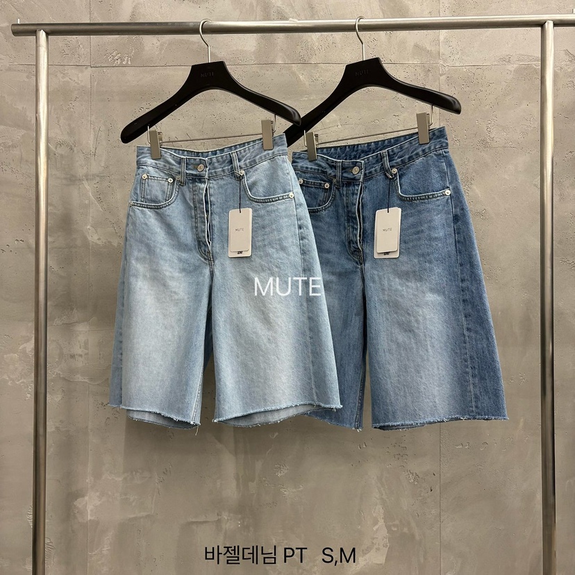 MUTE-P韓國代購女裝新款時尚人氣職業推薦熱賣休閑26春夏短褲MUTE短褲