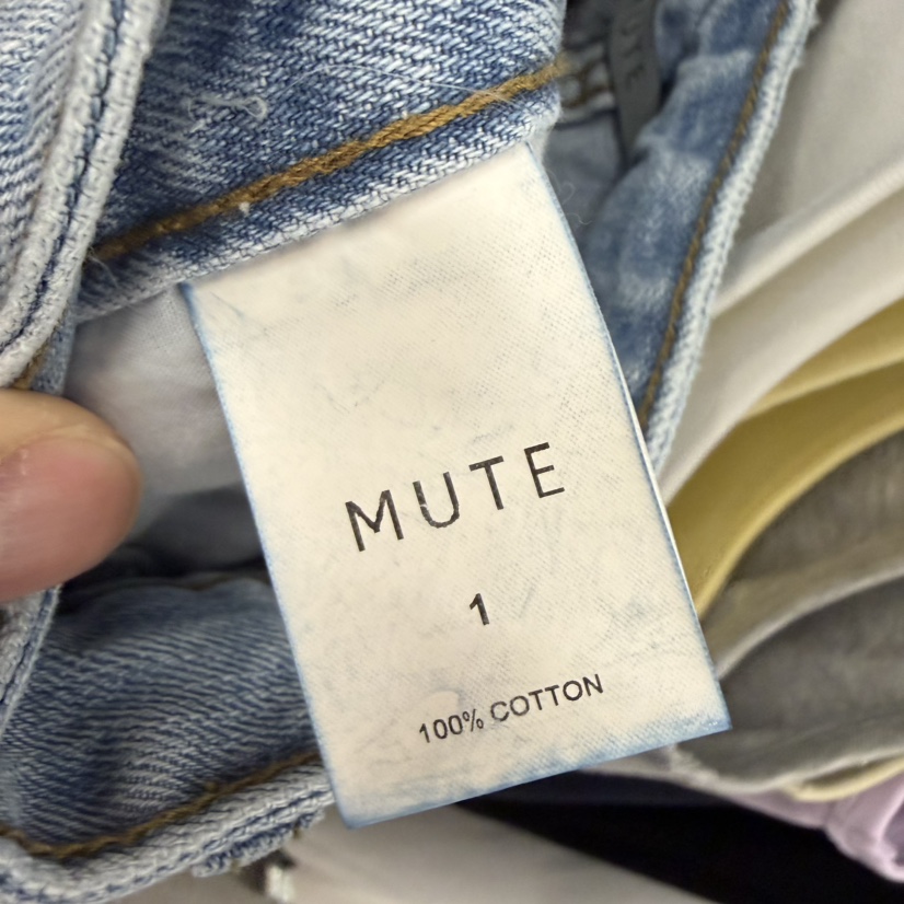 MUTE-P韓國代購女裝新款時尚人氣職業推薦熱賣休閑26春夏短褲MUTE短褲