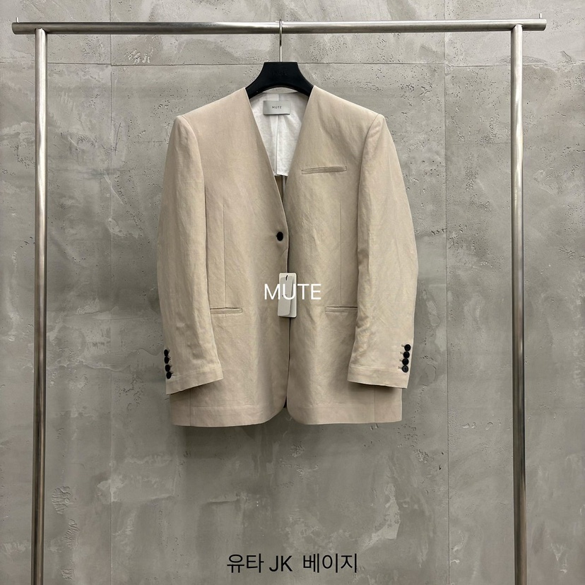 MUTE-P韓國東大門直郵女士新品人氣休閑熱賣職業時尚夾克MUTE夾克圖色2