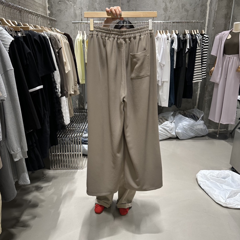 JUNI韓國直郵實拍女士新品時尚人氣職業熱賣推薦休閑休閑褲my juni休閑褲