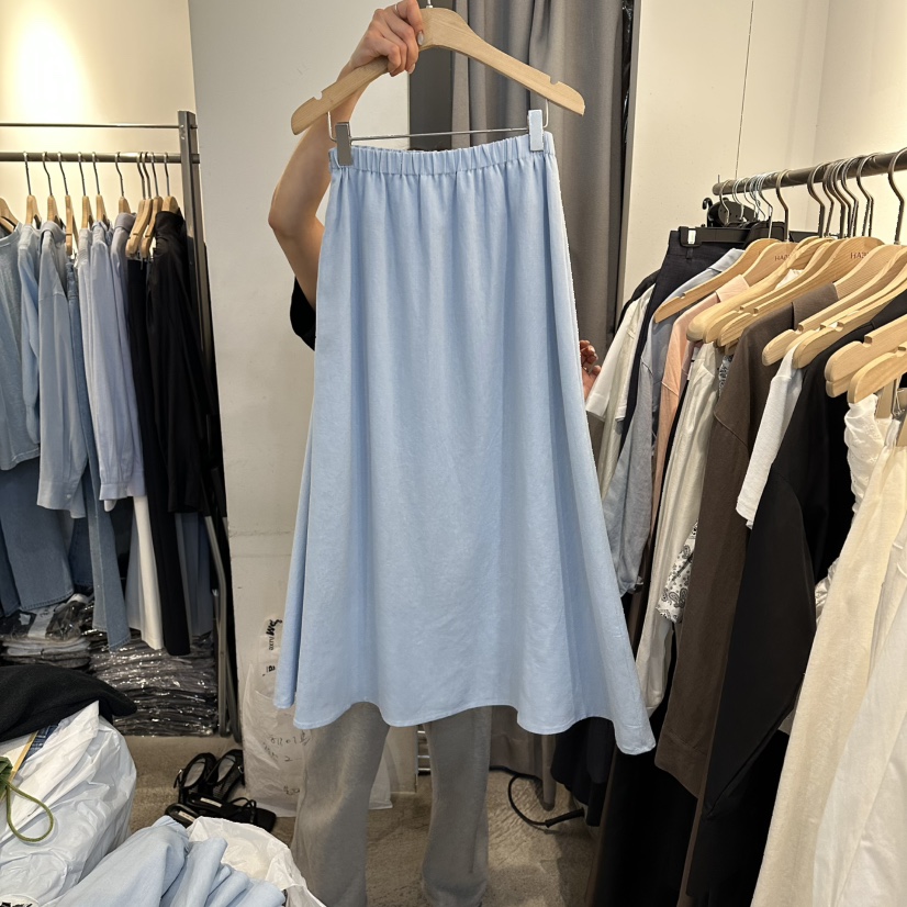 HABLE韓國代購女士新品職業熱賣人氣推薦時尚26春夏休閑長裙HABLE長裙