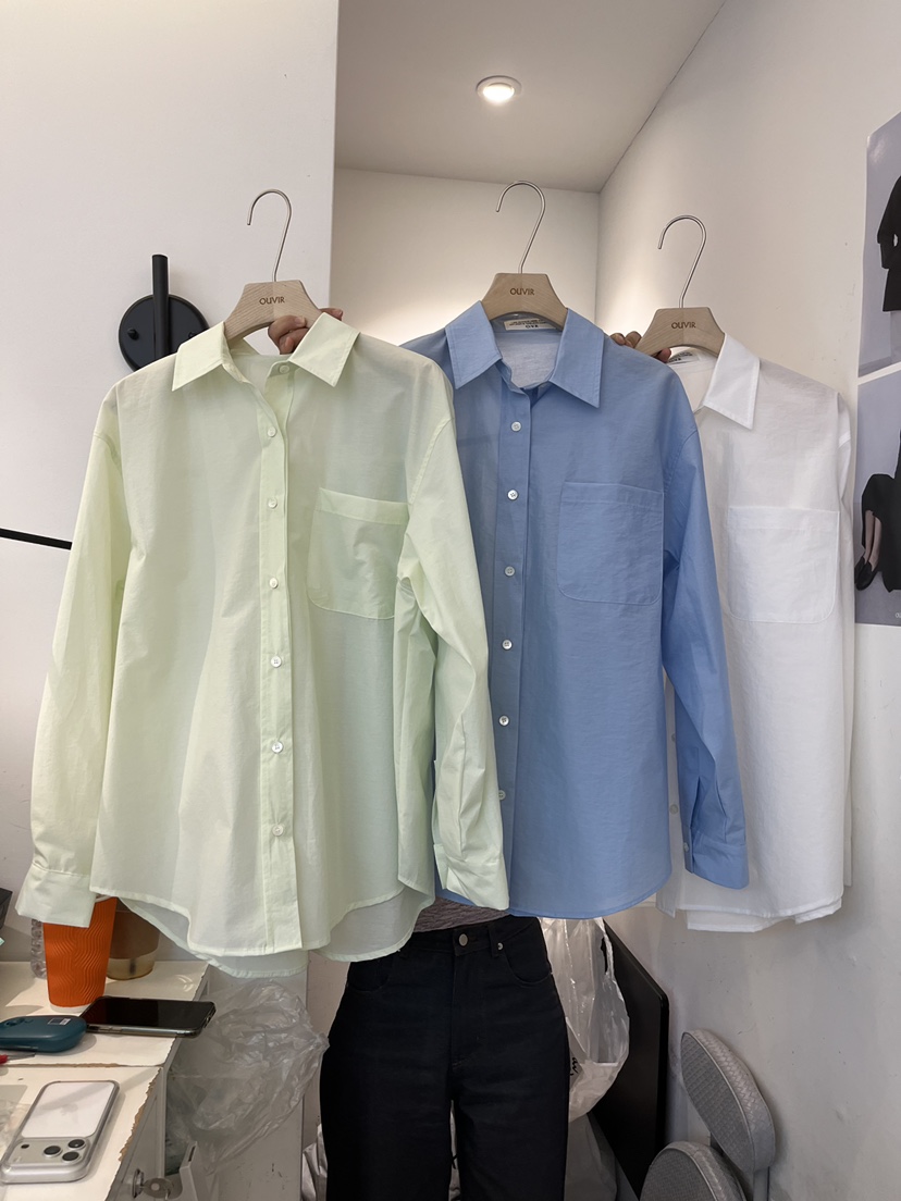 OUVIR韓國東大門直郵女士新款職業人氣時尚26春夏襯衫蕾絲衫O.V.R/OUVIR襯衫/蕾絲衫