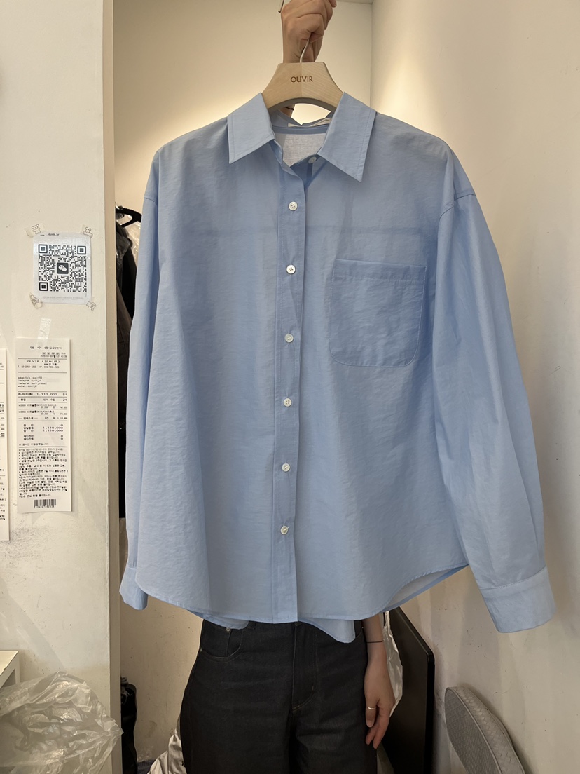 OUVIR韓國東大門直郵女士新款職業人氣時尚26春夏襯衫蕾絲衫O.V.R/OUVIR襯衫/蕾絲衫圖色2