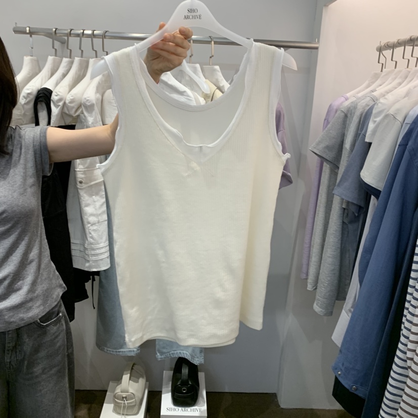 SIHO ARCHIVE韓國直郵實拍女裝新品26春夏職業時尚吊帶背心SIHO ARCHIVE吊帶/背心圖色1