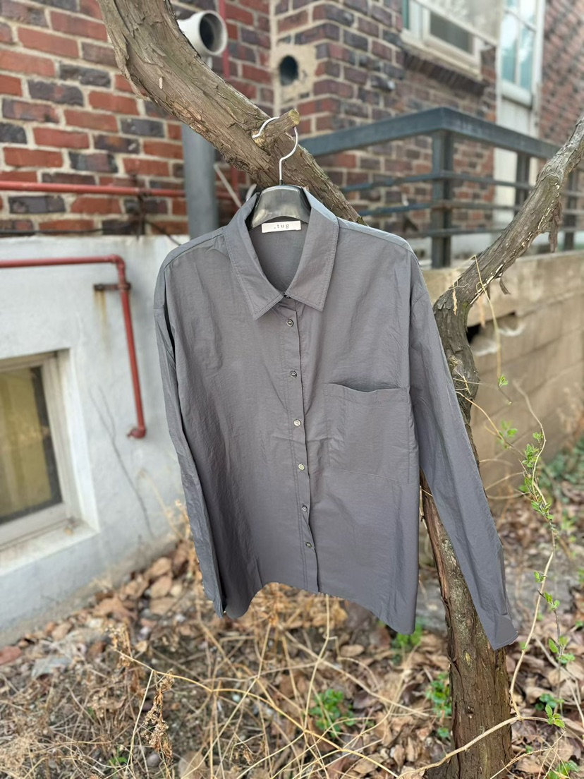 TUG韓國直郵實拍女士新品休閑人氣推薦職業26春夏襯衫蕾絲衫TUG襯衫/蕾絲衫圖色2