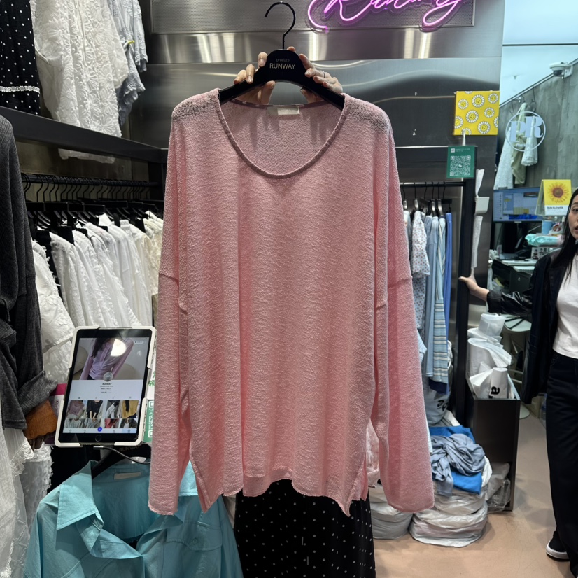 RUNWAY-런웨이韓國東大門直郵女士新品休閑人氣推薦針織衫RUNWAY針織衫圖色3