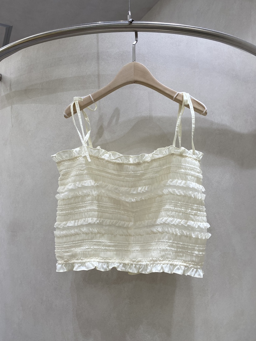 WHO IS SHE韓國代購女士新品休閑人氣時尚26春夏吊帶背心WHO IS SHE吊帶/背心