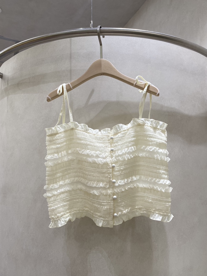 WHO IS SHE韓國代購女士新品休閑人氣時尚26春夏吊帶背心WHO IS SHE吊帶/背心圖色1