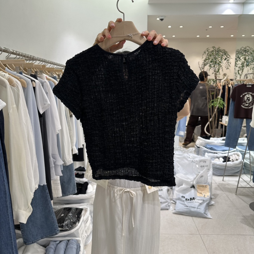 GRACIA韓國直郵女裝新品熱賣職業人氣襯衫蕾絲衫不含項鏈GRACIA襯衫/蕾絲衫