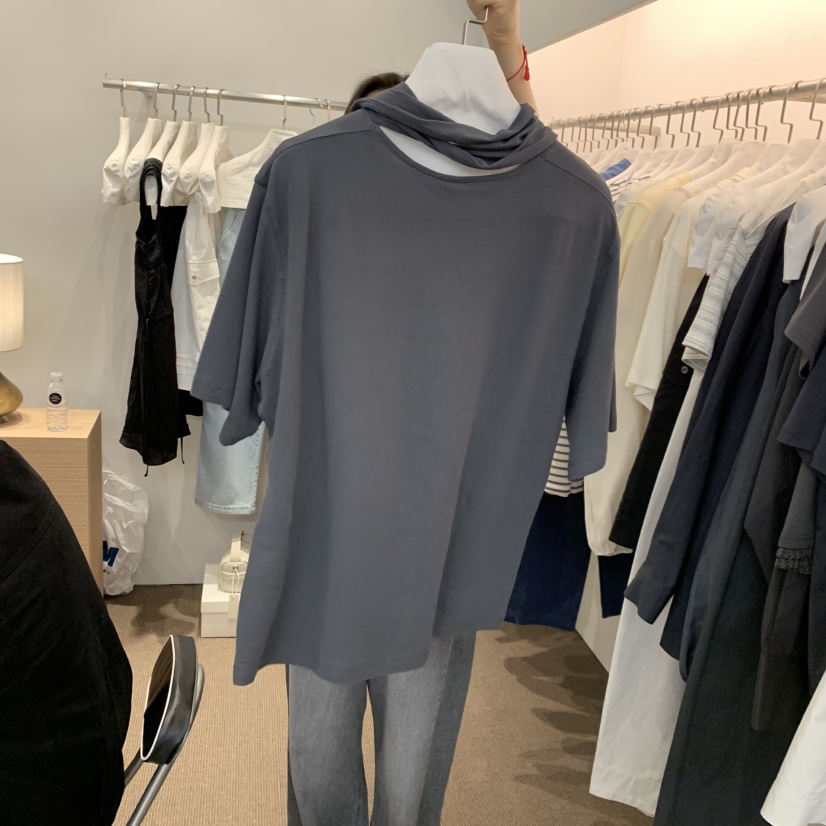 SIHO ARCHIVE韓國代購女士新品時尚熱賣人氣推薦T恤圍巾SIHO ARCHIVET恤