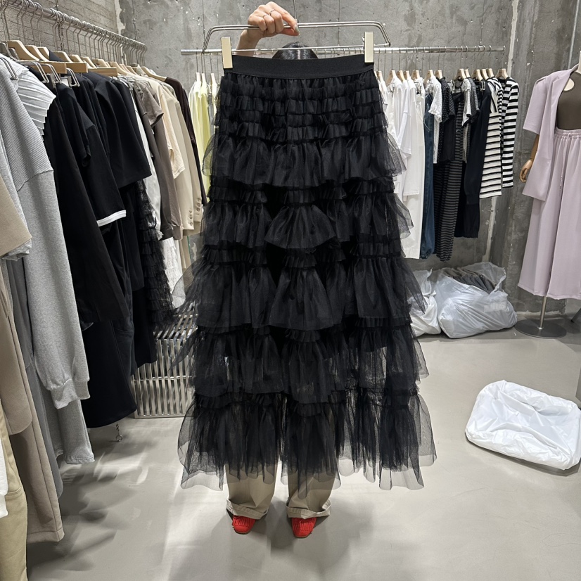 JUNI韓國直郵實拍女裝新款推薦時尚熱賣職業休閑26春夏長裙my juni長裙