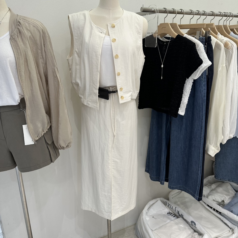 GRACIA韓國直郵女裝新款熱賣人氣26春夏休閑長裙不含腰帶GRACIA長裙