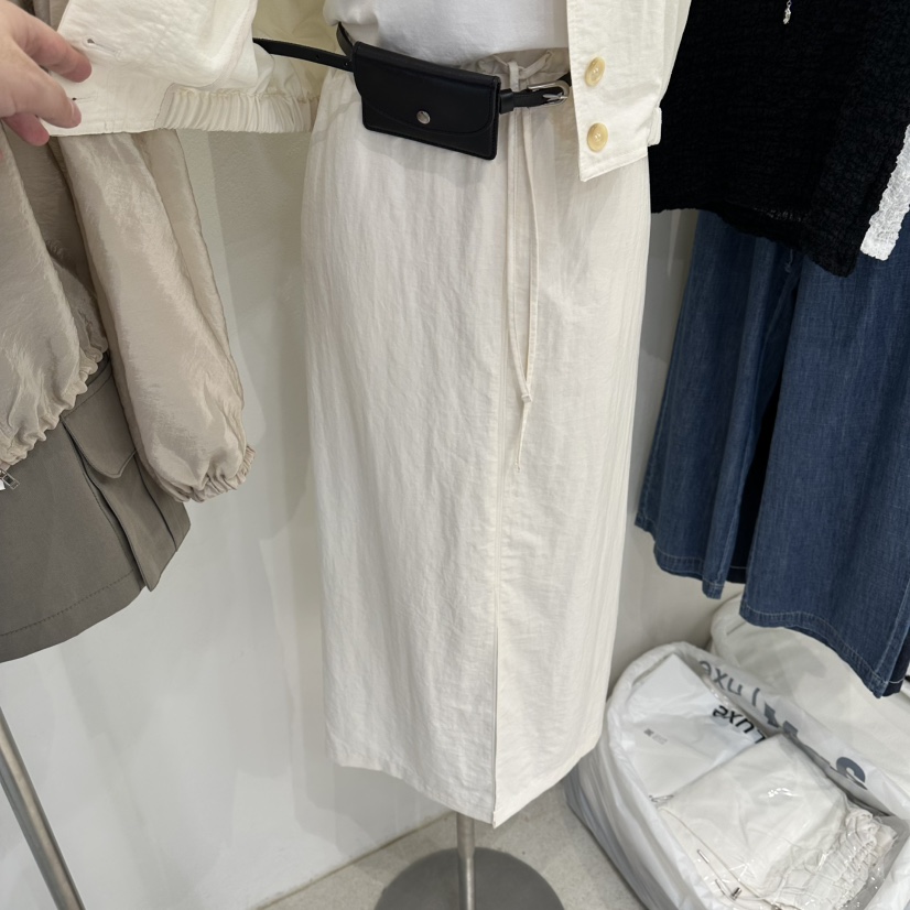 GRACIA韓國直郵女裝新款熱賣人氣26春夏休閑長裙不含腰帶GRACIA長裙圖色1