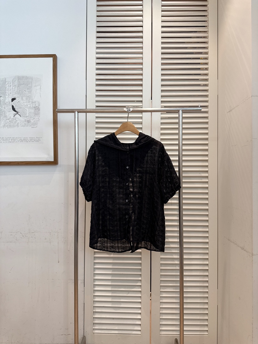 FAVE-L韓國直郵實拍女士新款推薦休閑時尚襯衫蕾絲衫連帽衫FAVE-L襯衫/蕾絲衫圖色3