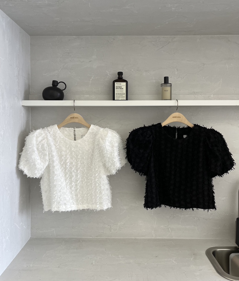 AMUSE SEOUL韓國直郵女裝新款休閑熱賣職業26春夏襯衫蕾絲衫AMUSE SEOUL襯衫/蕾絲衫