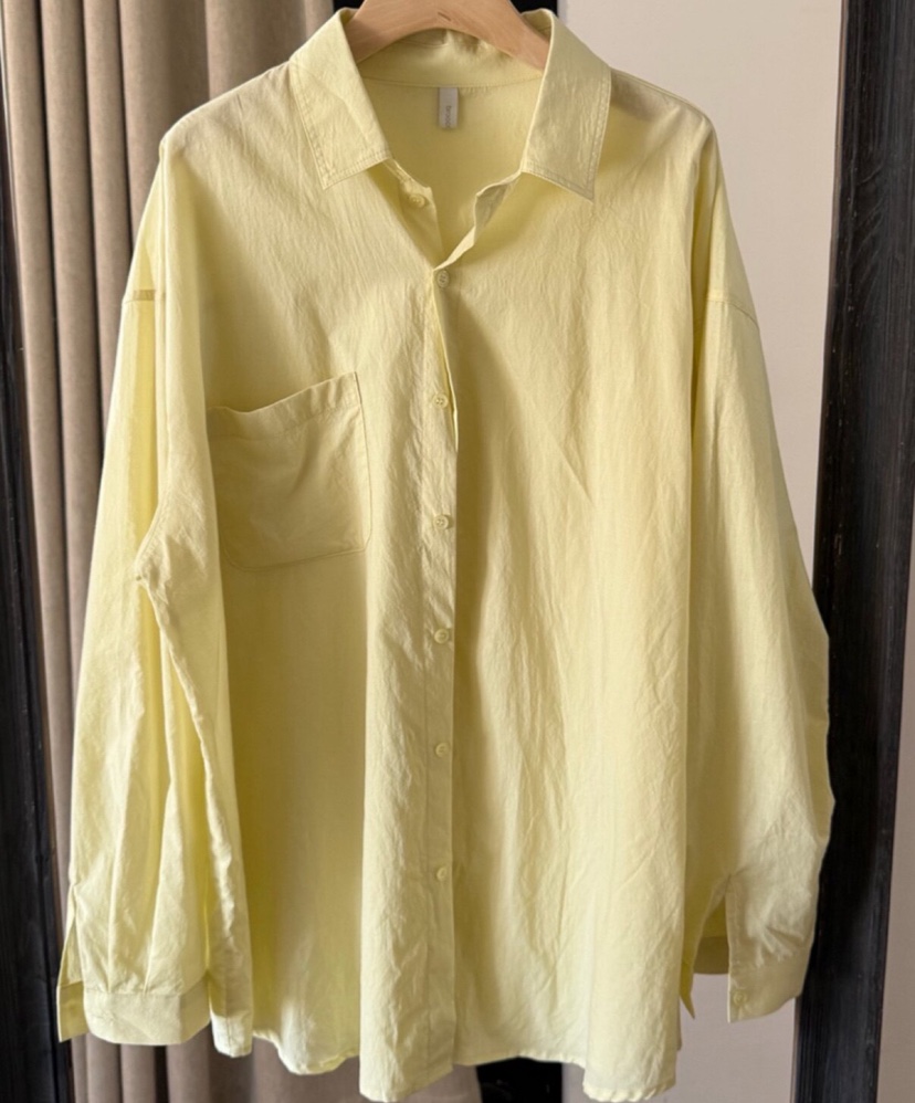 BROCCOLISALAD韓國東大門代購女裝新品推薦襯衫蕾絲衫口袋BROCCOLISALAD襯衫/蕾絲衫圖色3