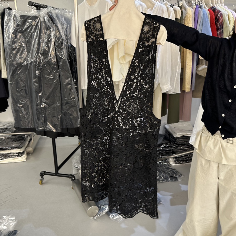 DOUBLE STANDARD/LE SMOKING/MAISONSTAFF韓國東大門代購女裝新款休閑連衣裙MAISONSTAFF連衣裙