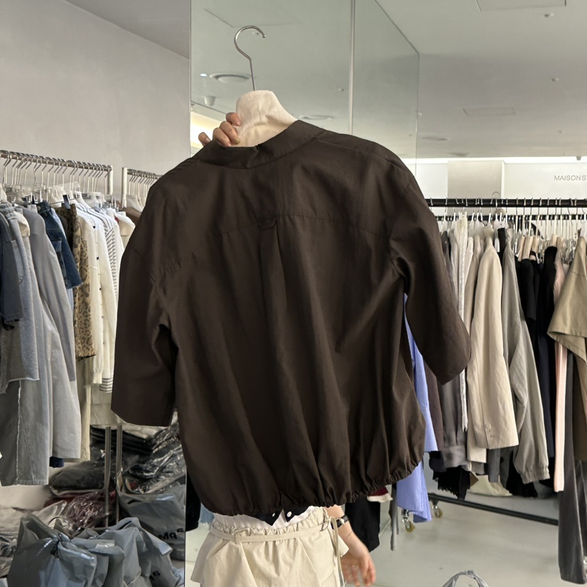 DOUBLE STANDARD/LE SMOKING/MAISONSTAFF韓國東大門代購女士新品職業襯衫蕾絲衫MAISONSTAFF襯衫/蕾絲衫