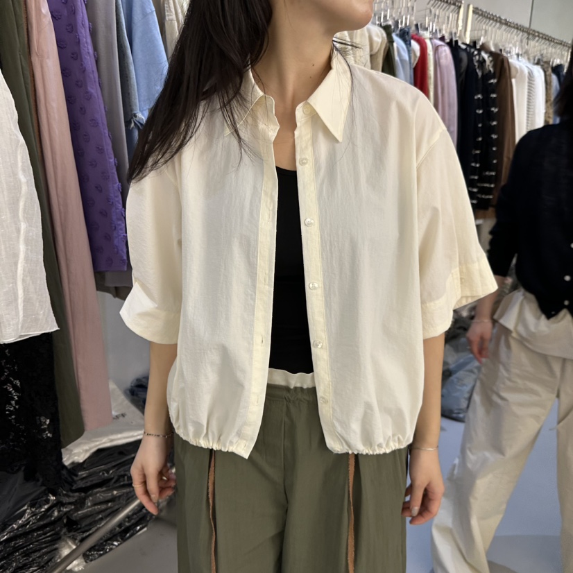 DOUBLE STANDARD/LE SMOKING/MAISONSTAFF韓國東大門代購女士新品職業襯衫蕾絲衫MAISONSTAFF襯衫/蕾絲衫圖色1