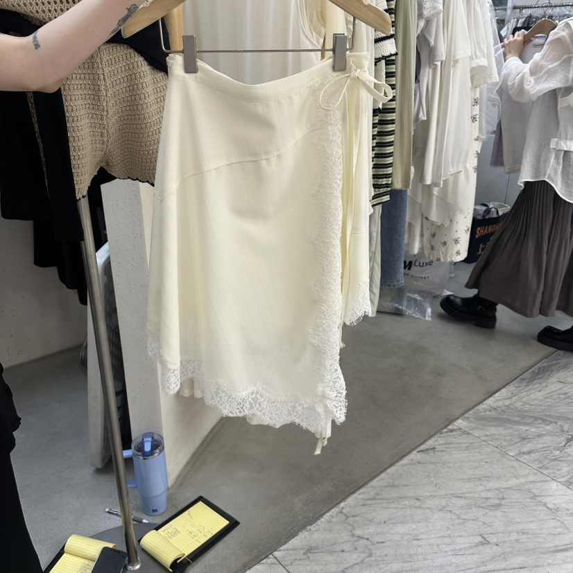 FOUNDATION韓國代購女士新品熱賣時尚休閑推薦半身裙中短裙FOUNDATION半身裙/中短裙圖色1