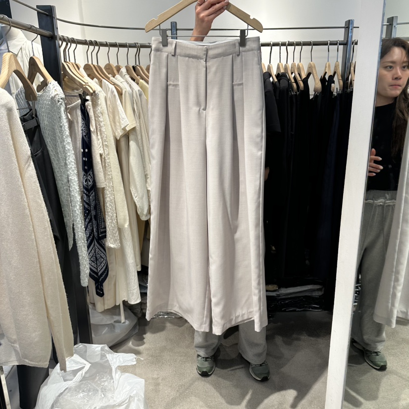 HABLE韓國東大門直郵女士新品26春夏職業休閑推薦人氣休閑褲HABLE休閑褲圖色1