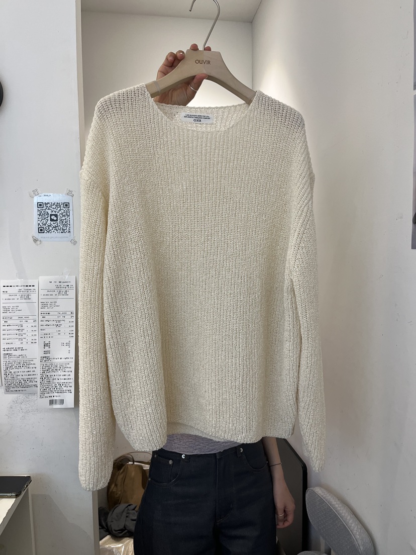 OUVIR韓國東大門直郵女裝新品26春夏熱賣推薦時尚職業針織衫O.V.R/OUVIR針織衫圖色1