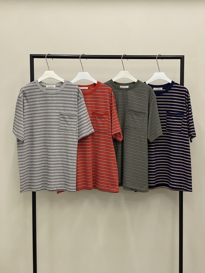 MUCH MORE/JACKPOT韓國直郵實拍女士新款26春夏T恤口袋MUCH MORE/JACKPOTT恤