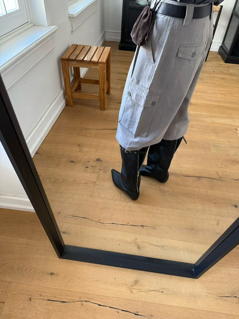 TUG韓國直郵女裝新品職業時尚人氣26春夏推薦休閑短褲亞麻TUG短褲