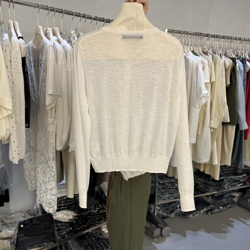 DOUBLE STANDARD/LE SMOKING/MAISONSTAFF韓國代購女士新款休閑針織衫MAISONSTAFF針織衫