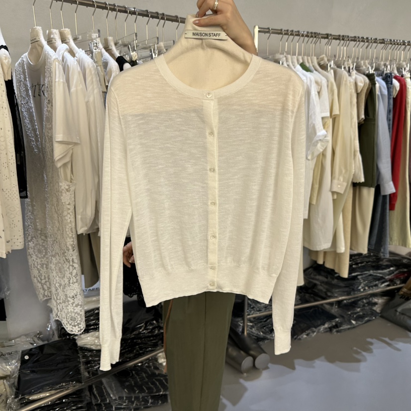 DOUBLE STANDARD/LE SMOKING/MAISONSTAFF韓國代購女士新款休閑針織衫MAISONSTAFF針織衫圖色1